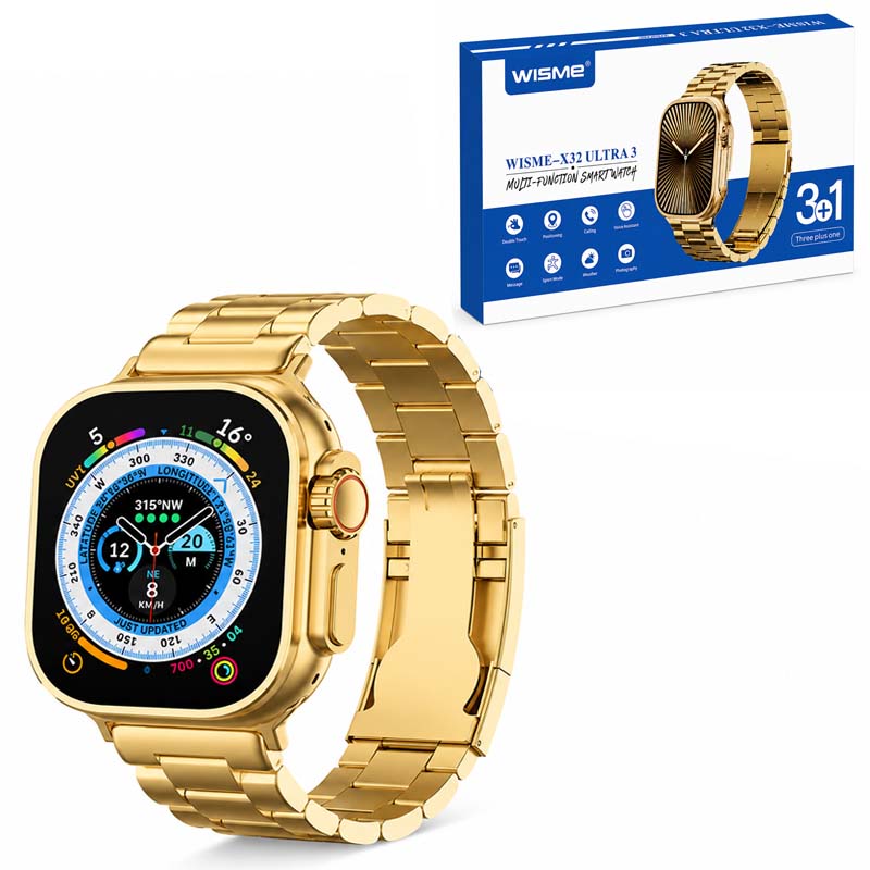ساعت هوشمند ويزمی مدل Wisme-X32 Ultra3