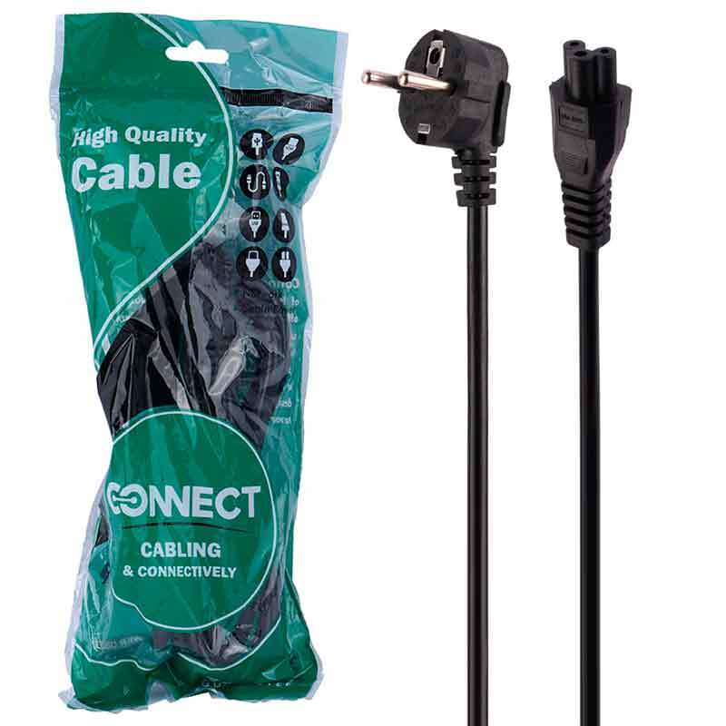 کابل برق سه پر لپ تاپ کانکت به طول 1.5 متر