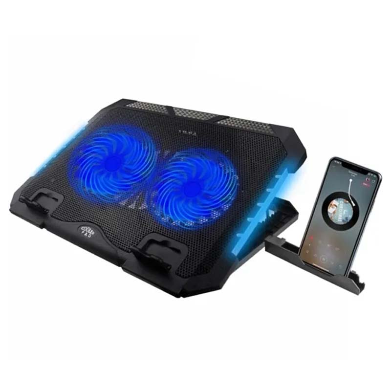 کول پد لپ تاپ 2 فن RGB مدل S900