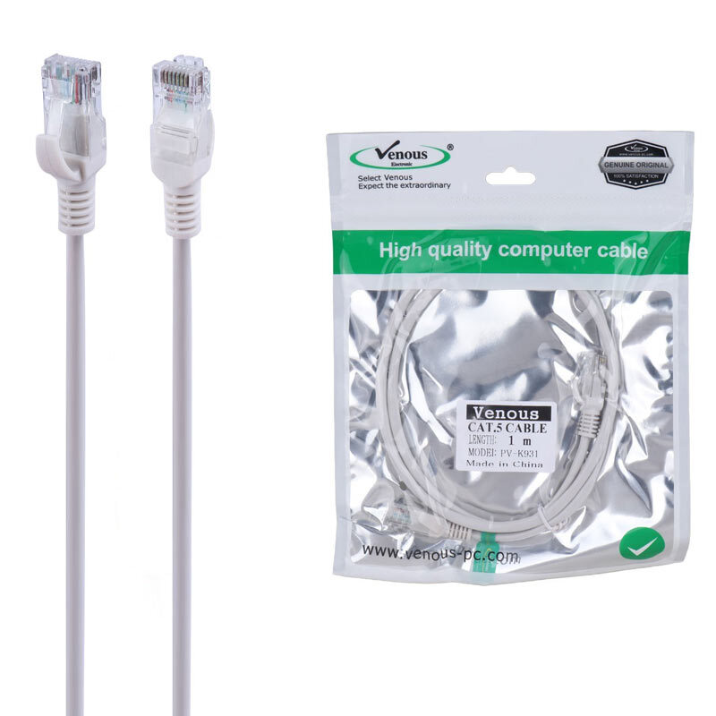 کابل شبکه Cat5 ونوس به طول 1 متر مدل PV-K931