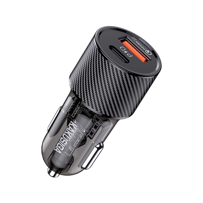 شارژر فندکی 48 وات 2 خروجی کاکوسيگا مدل KSC-855