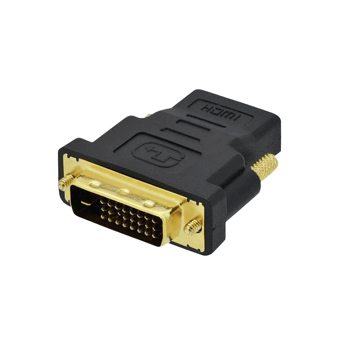 مبدل DVI (25 پين) نری به HDMI مادگی ای نت 