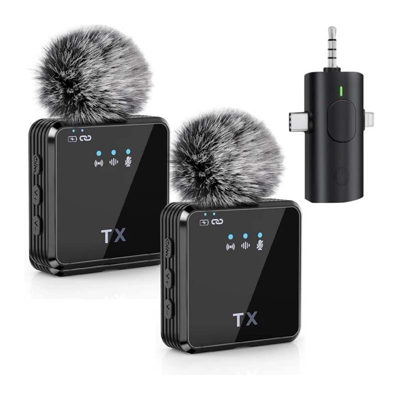 ميکروفون يقه ای بی سيم مدل F11-2