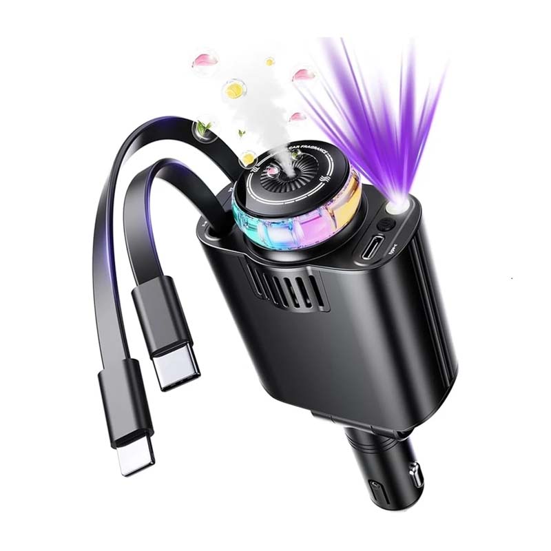 شارژر فندکی 45 وات 5 کاره مدل Starlight