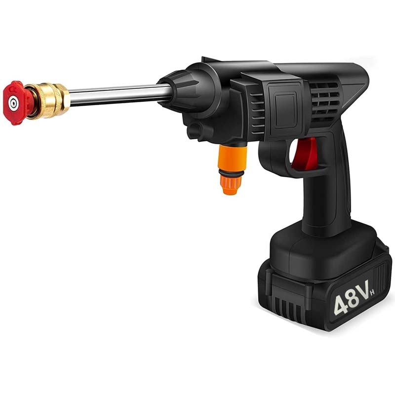 کارواش تفنگی دو باتری شارژی 48 ولت