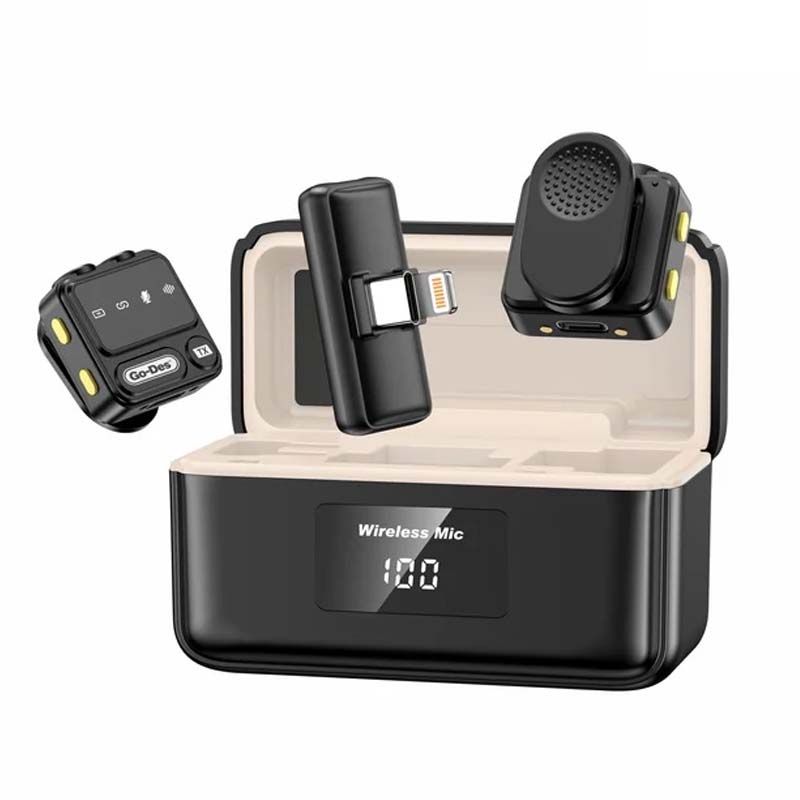 ميکروفون يقه ای بی سيم گودس مدل GD-WS307