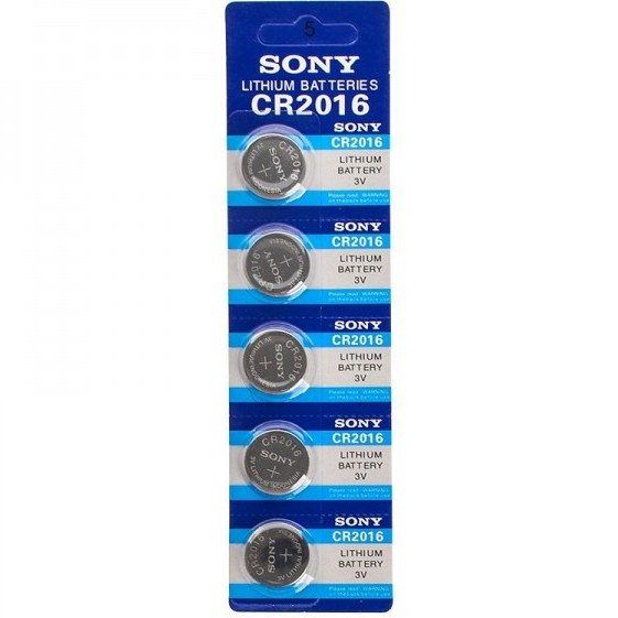 باتری سکه ای سونی مدل 2016 ورق 5 عددی