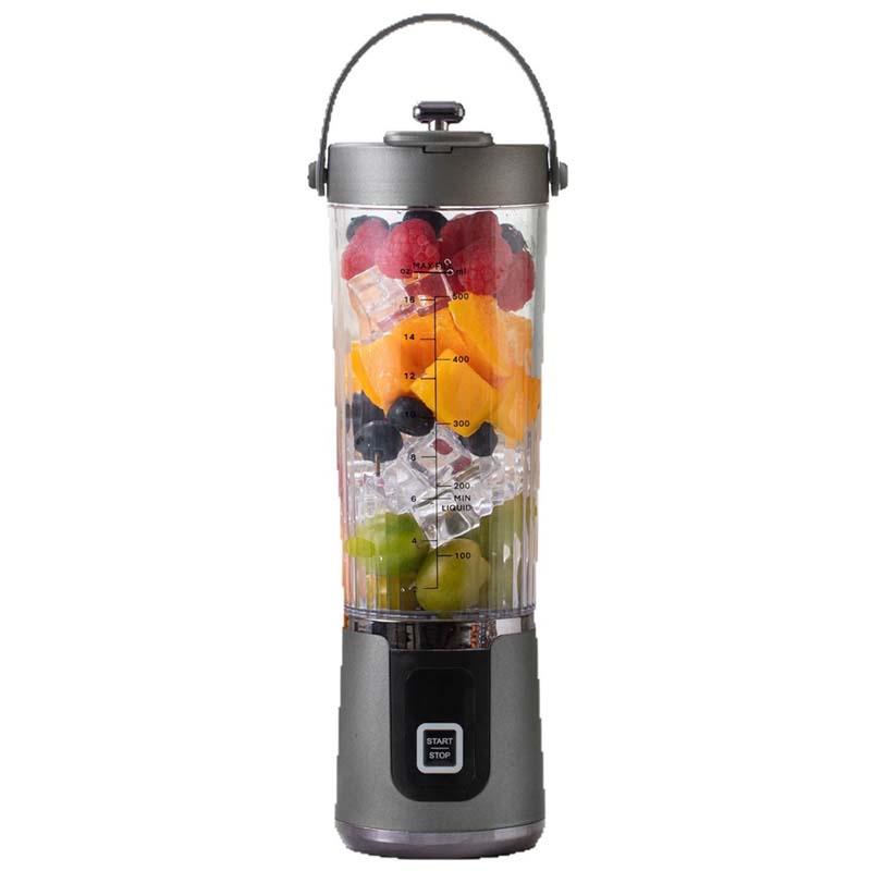 آبميوه گير و شيکر شارژی 12 تيغه JUICING CUP مدل XH-266 ظرفيت 600 ميلی ليتر