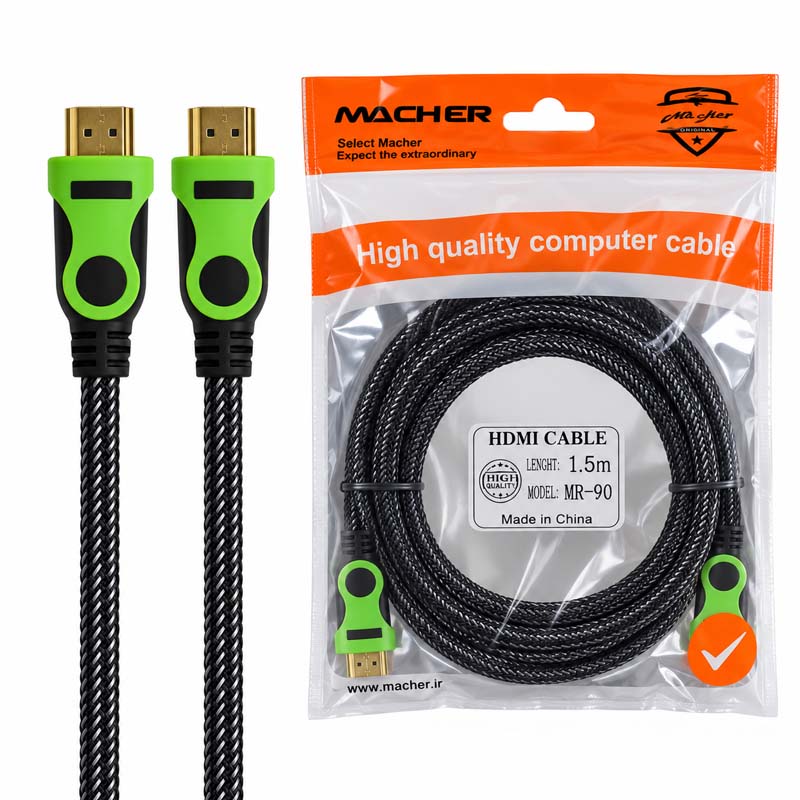کابل HDMI کنفی مچر به طول 1.5 متر مدل MR-90