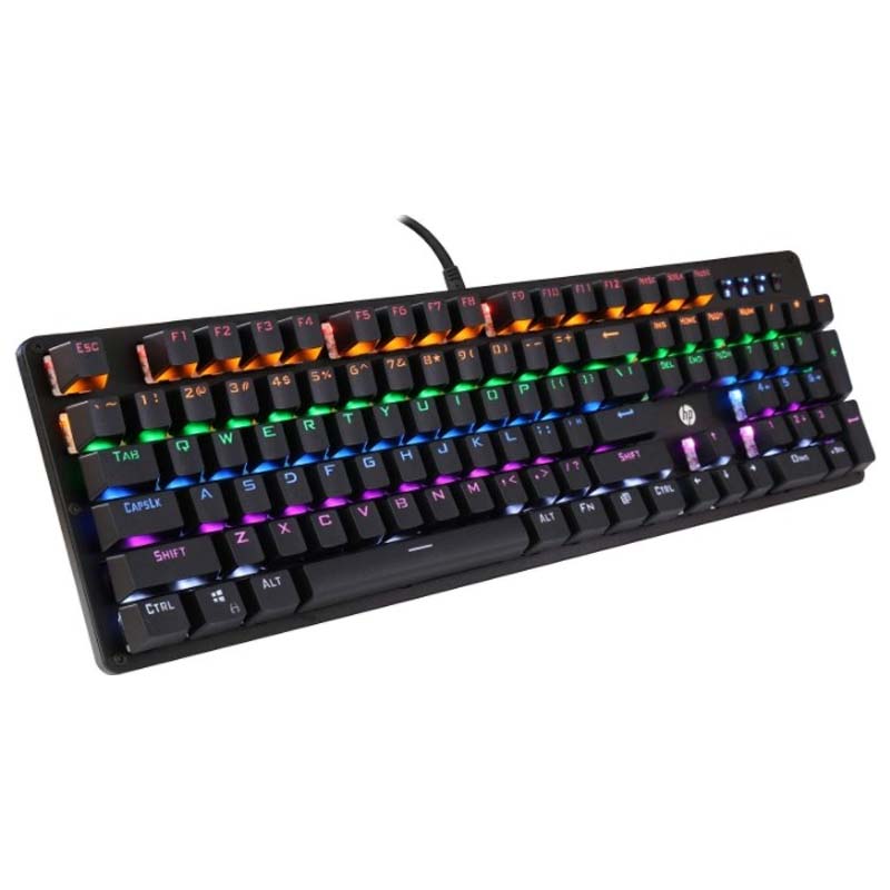 کیبورد مکانیکال گیمینگ اچ پی مدل GK100F 