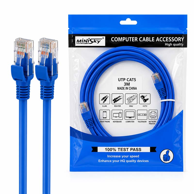 کابل شبکه Cat5 مینی اسکای به طول 25 متر