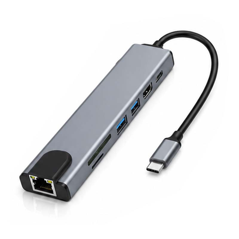هاب TYPE-C به HDTV هشت کاره