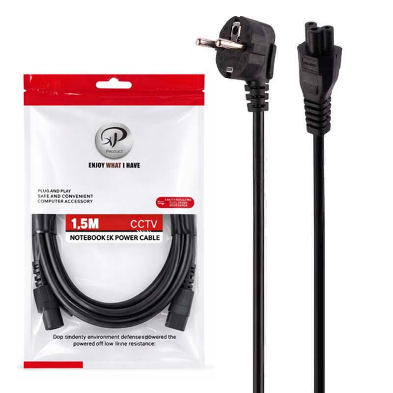 کابل برق 3 پر لپ تاپ اکس پی به طول 1.5 متر