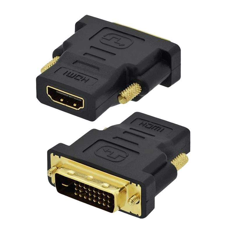مبدل DVI (25 پين) نری به HDMI مادگی