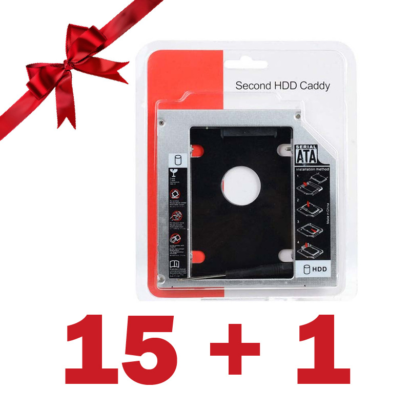 بسته 1+15 براکت هارد اینترنال مدل 9.5 Hdd caddy (یک عدد هدیه)