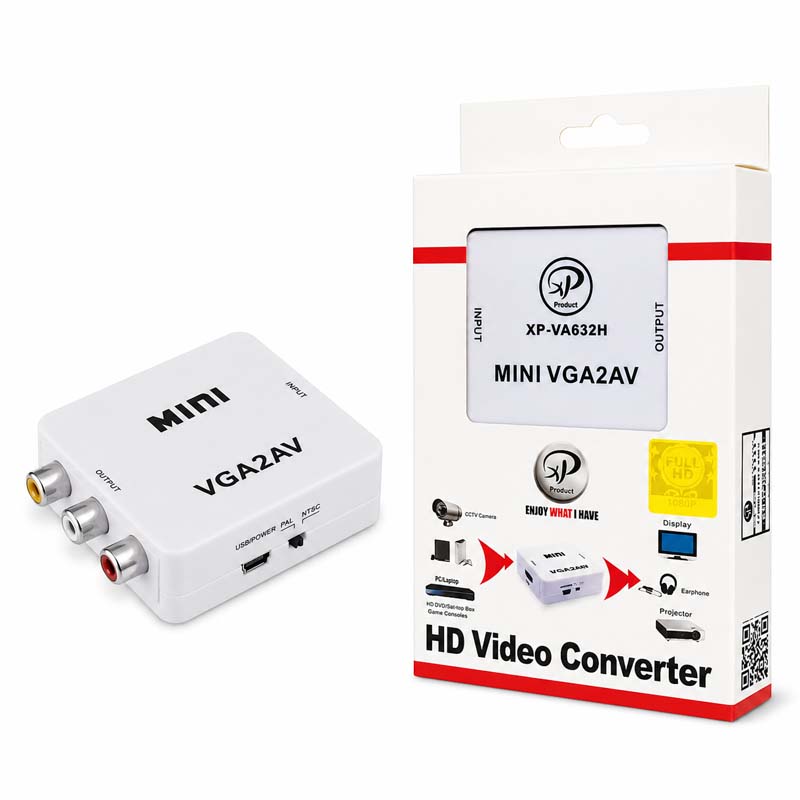 مبدل VGA به AV ايکس پی مدل XP-HA632H