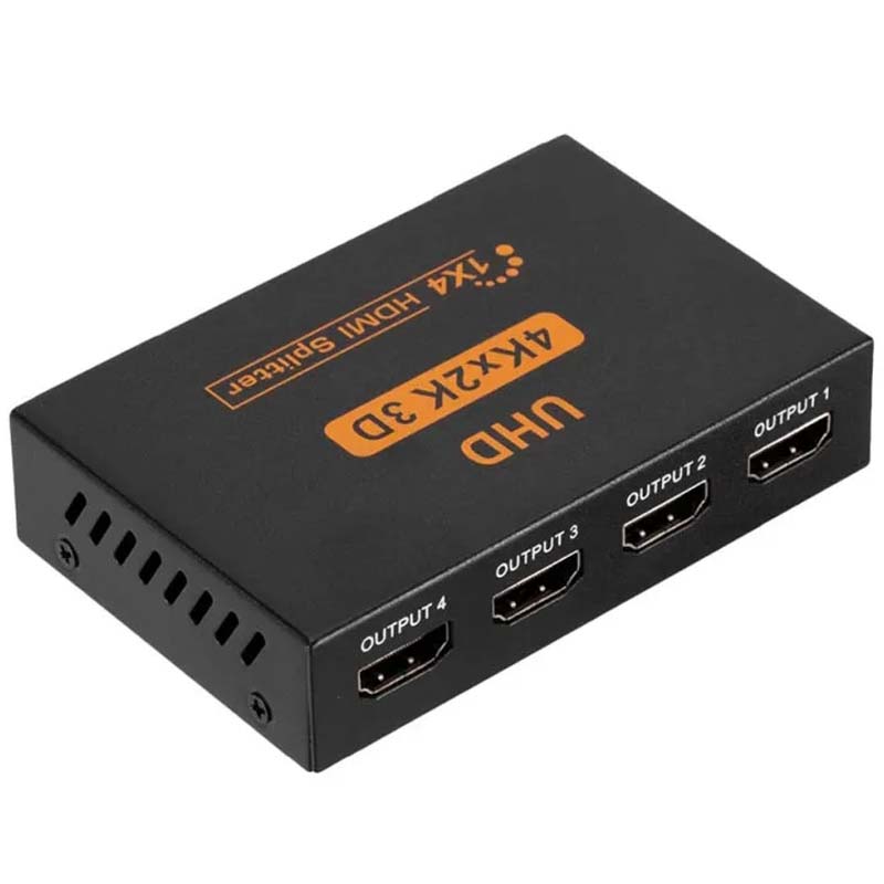 اسپليتر 1 به 4 HDMI با آداپتور