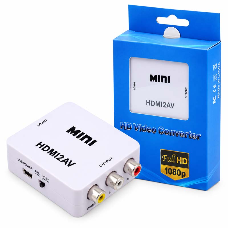 تبديل HDMI به AV مدل Mini