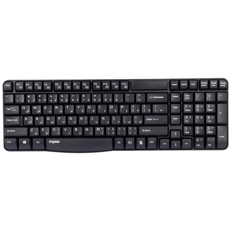 کيبورد بی سیم رپو مدل E1050