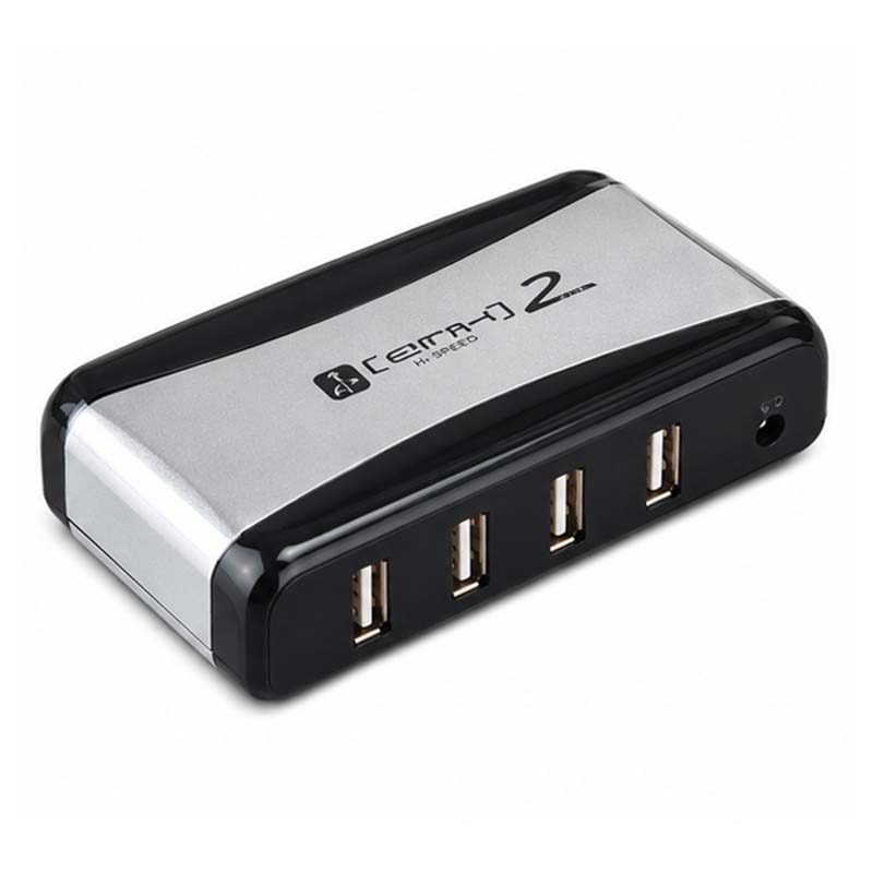 هاب USB 2.0 شش پورت و LAN آداپتور دار 