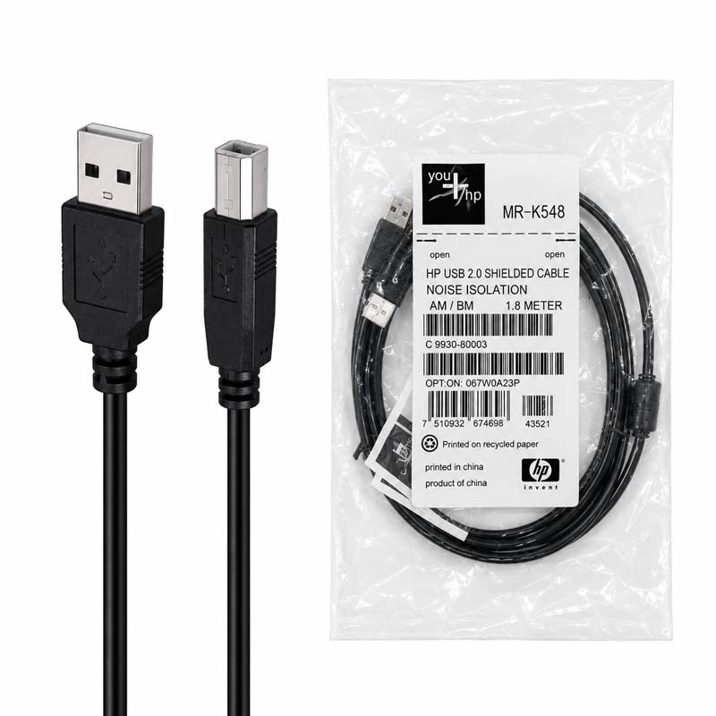 کابل پرینتر اچ پی به طول 1.8 متر