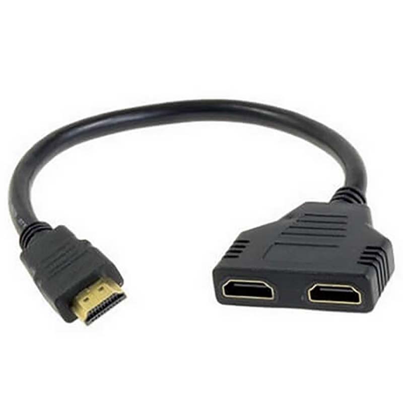 تبدیل 1 به 2 HDMI ای نت به طول 30 سانتی متر