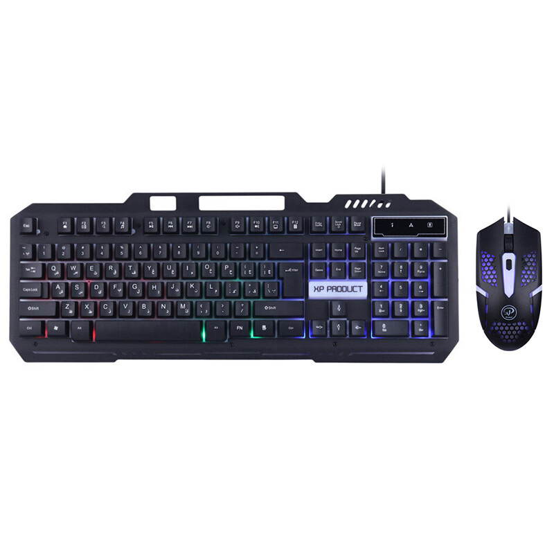 کيبورد و موس گيمينگ ايکس پی مدل XP-11400N
